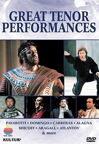 Great Tenor Performances  dvd. Great Tenor Performances  DVD